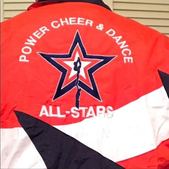 VINTAGE CHEER LEADER WINDBREAKER MEDIUM - Picture 4 of 5